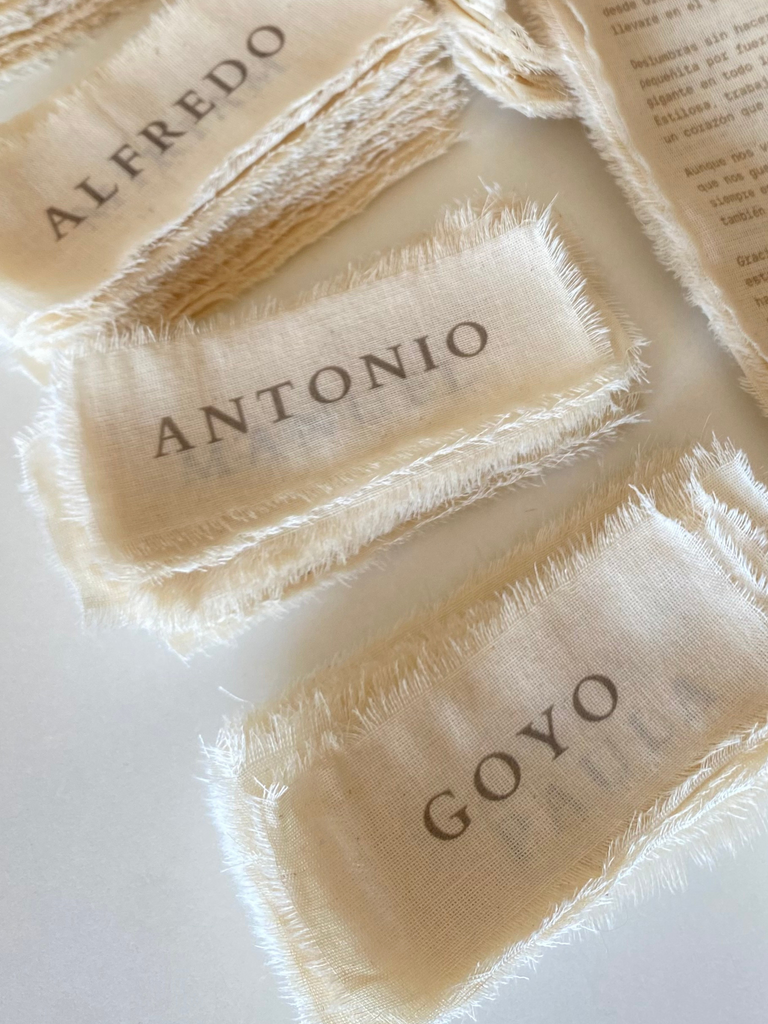 MARCASITIOS DE TELA - TAMAÑO PEQUEÑO