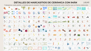 MARCASITIOS DE CERÁMICA CON IMÁN