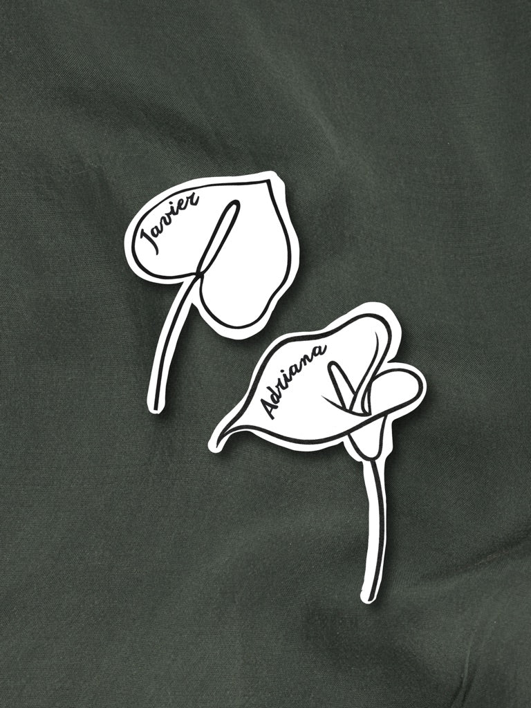 Marcasitios de papel con formas LAJUAR