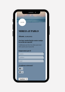 RSVP CONFIRMA TU ASISTENCIA - FORMULARIO ONLINE DISEÑADO A MEDIDA