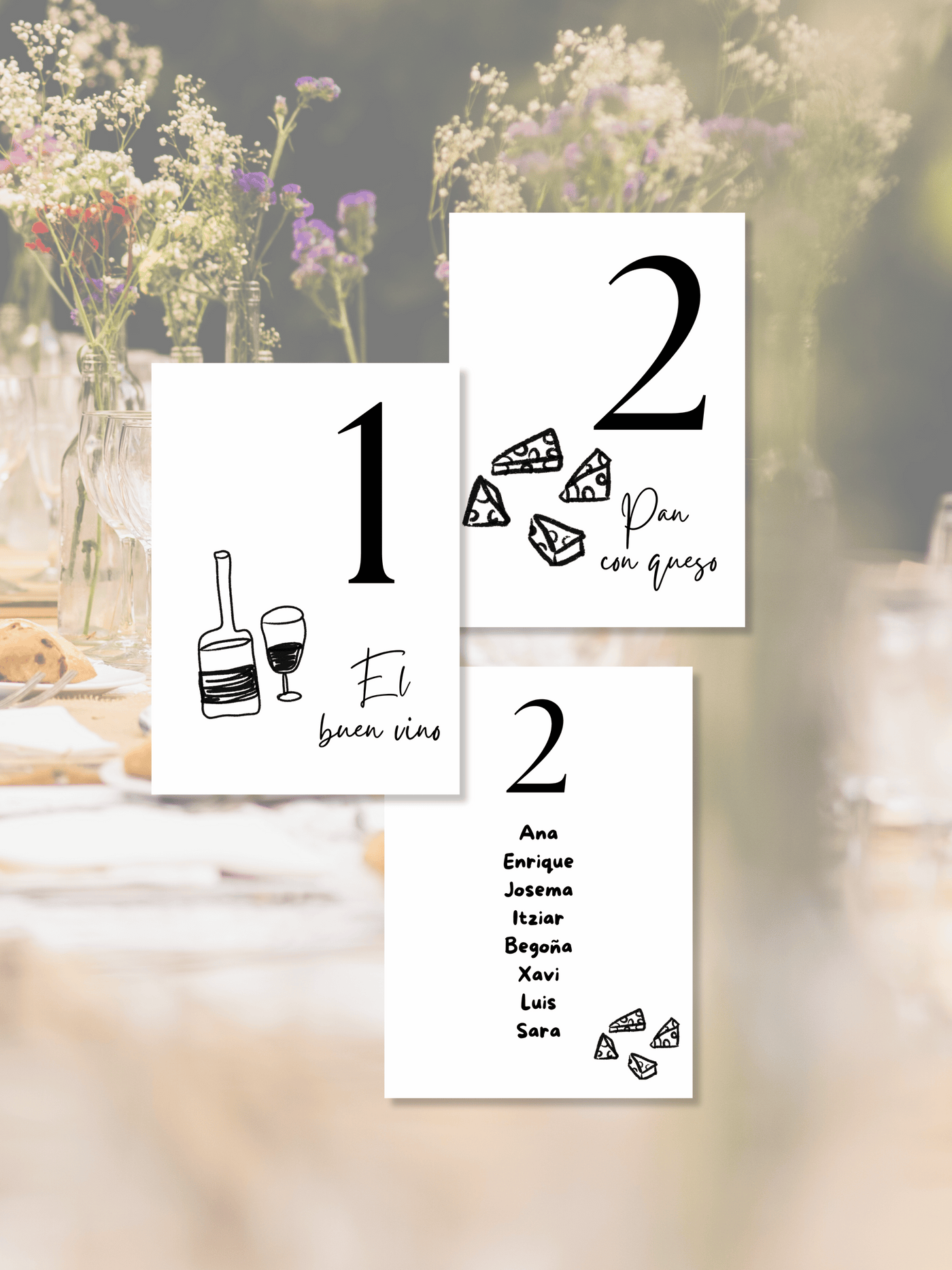 Seating plan y mesero