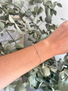 PULSERA DE CADENA CON INICIAL