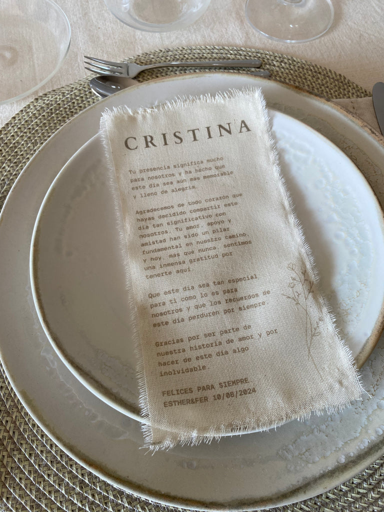 MARCASITIOS DE TELA - TAMAÑO RECTANGULAR