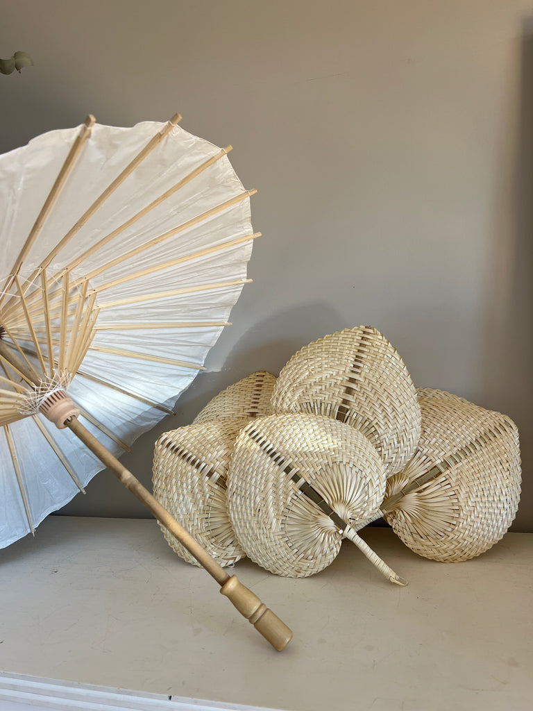 PACK VERANO #6:  PAIPAIS RAFIA + PARASOLES