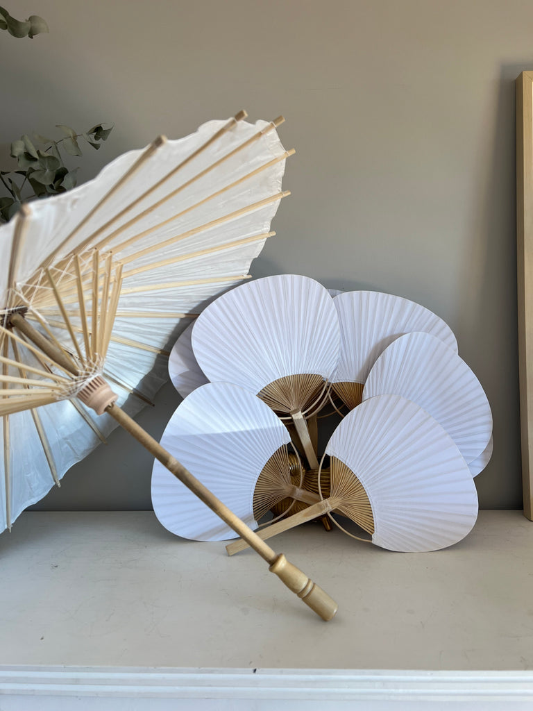 PACK VERANO #4: PAIPAIS BLANCOS+ PARASOLES