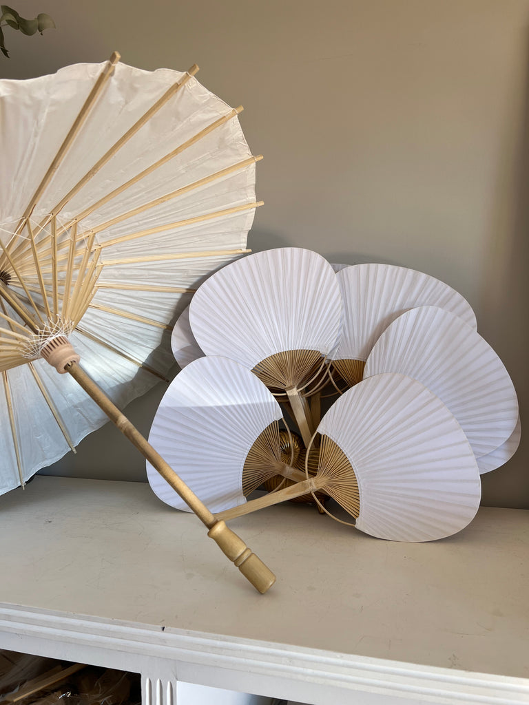 PACK VERANO #4: PAIPAIS BLANCOS+ PARASOLES