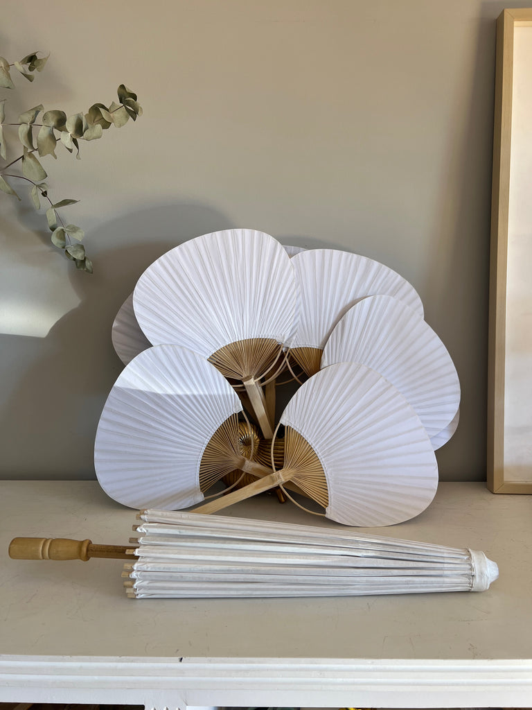 PACK VERANO #4: PAIPAIS BLANCOS+ PARASOLES