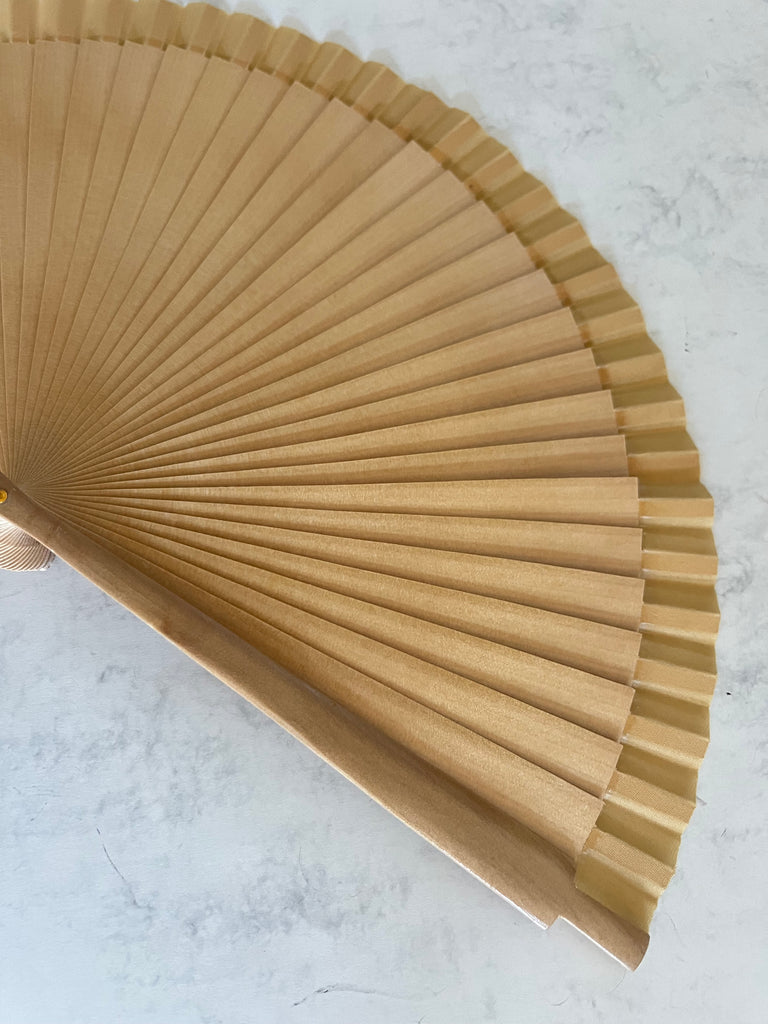 ABANICO MADERA LACADO