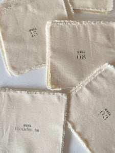 SEATING PLAN Y MESEROS SOBRE TELA