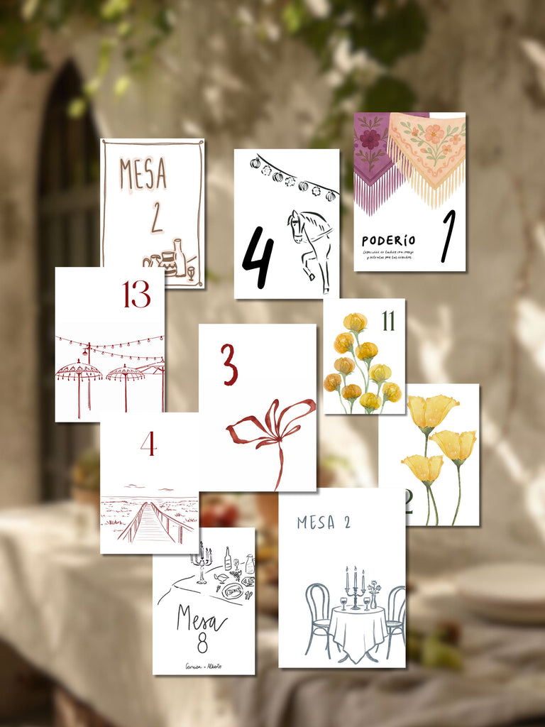 MESEROS DE BODA PERSONALIZADOS A MEDIDA