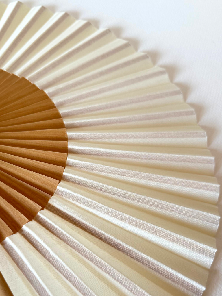 ABANICO MADERA NATURAL #4