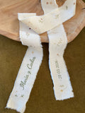 CINTA PERSONALIZADA PARA RAMO DE NOVIA