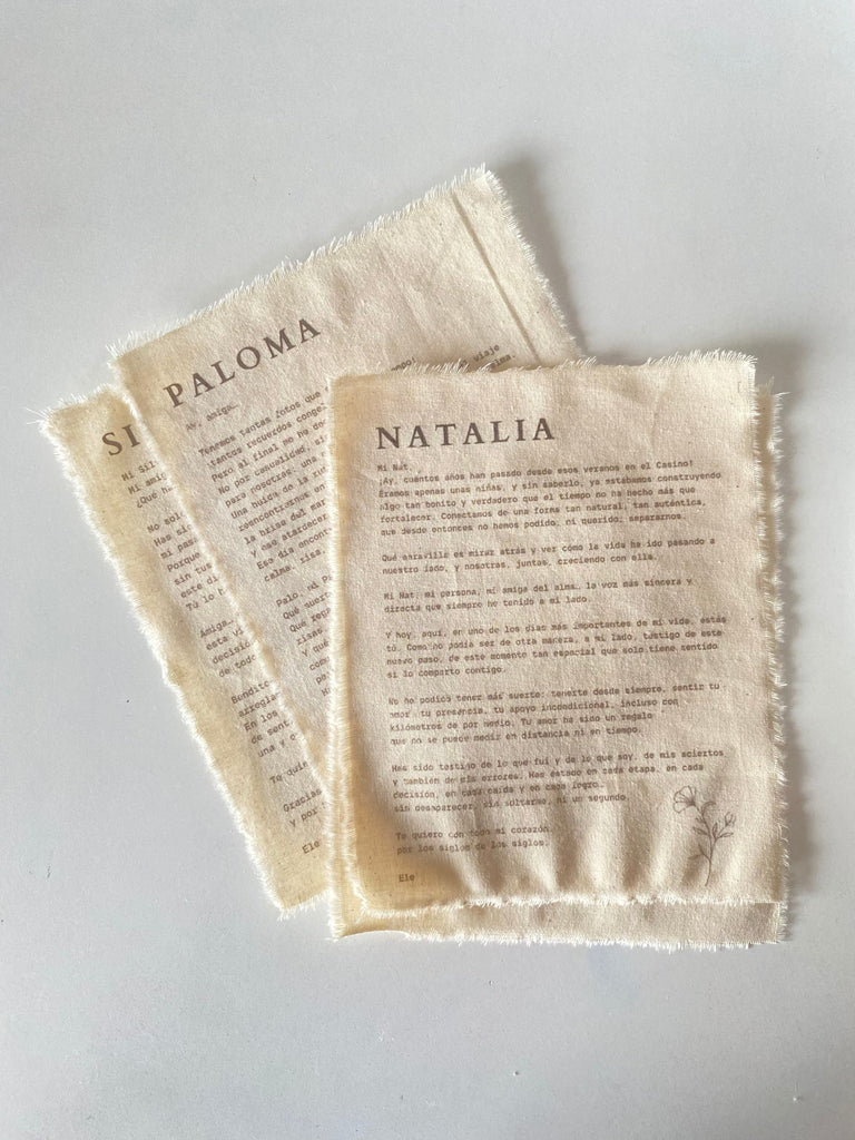 MARCASITIOS DE TELA - TAMAÑO A MEDIDA