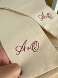 FUNDAS DE ABANICOS DE TELA LISA O PERSONALIZADA