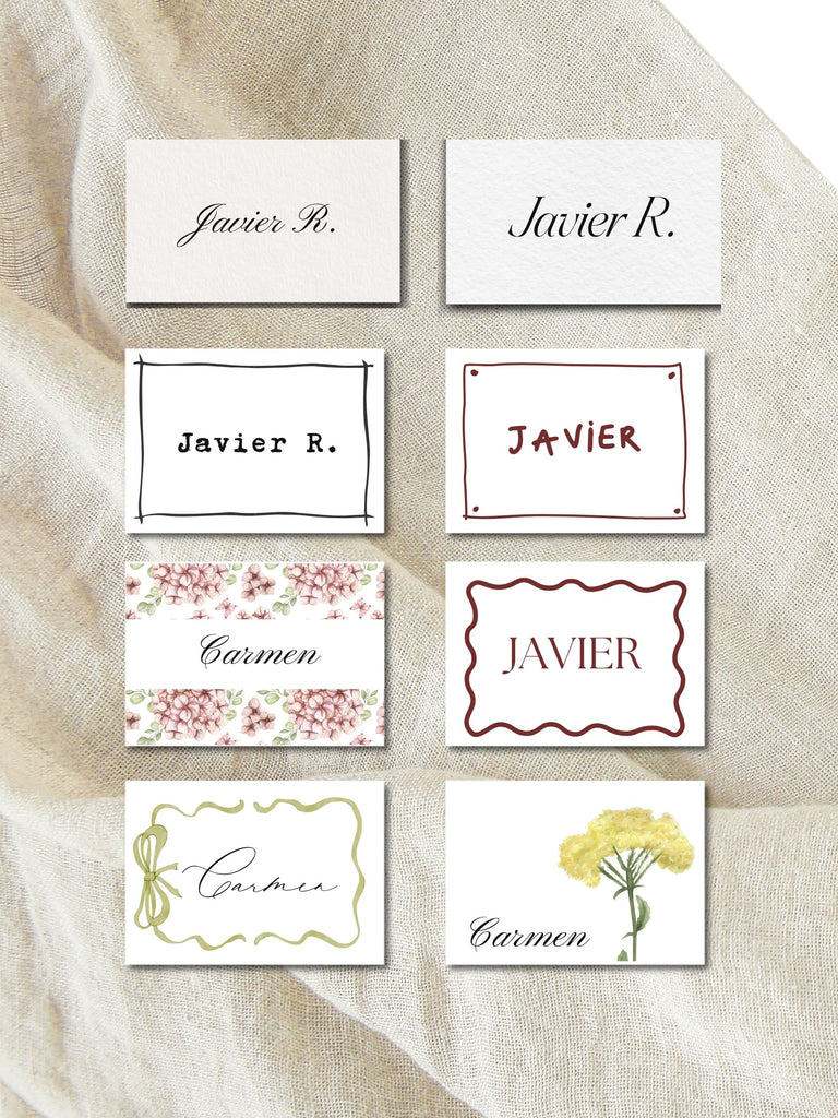 MARCASITIOS PAPEL RECTANGULAR