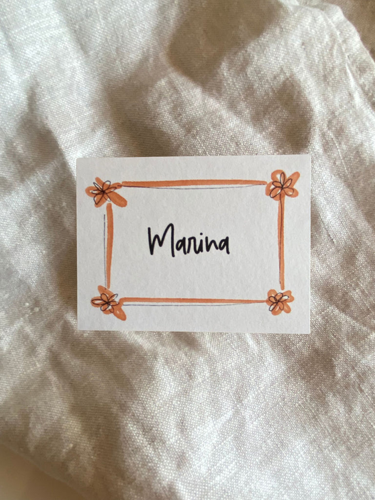 MARCASITIOS PAPEL RECTANGULAR