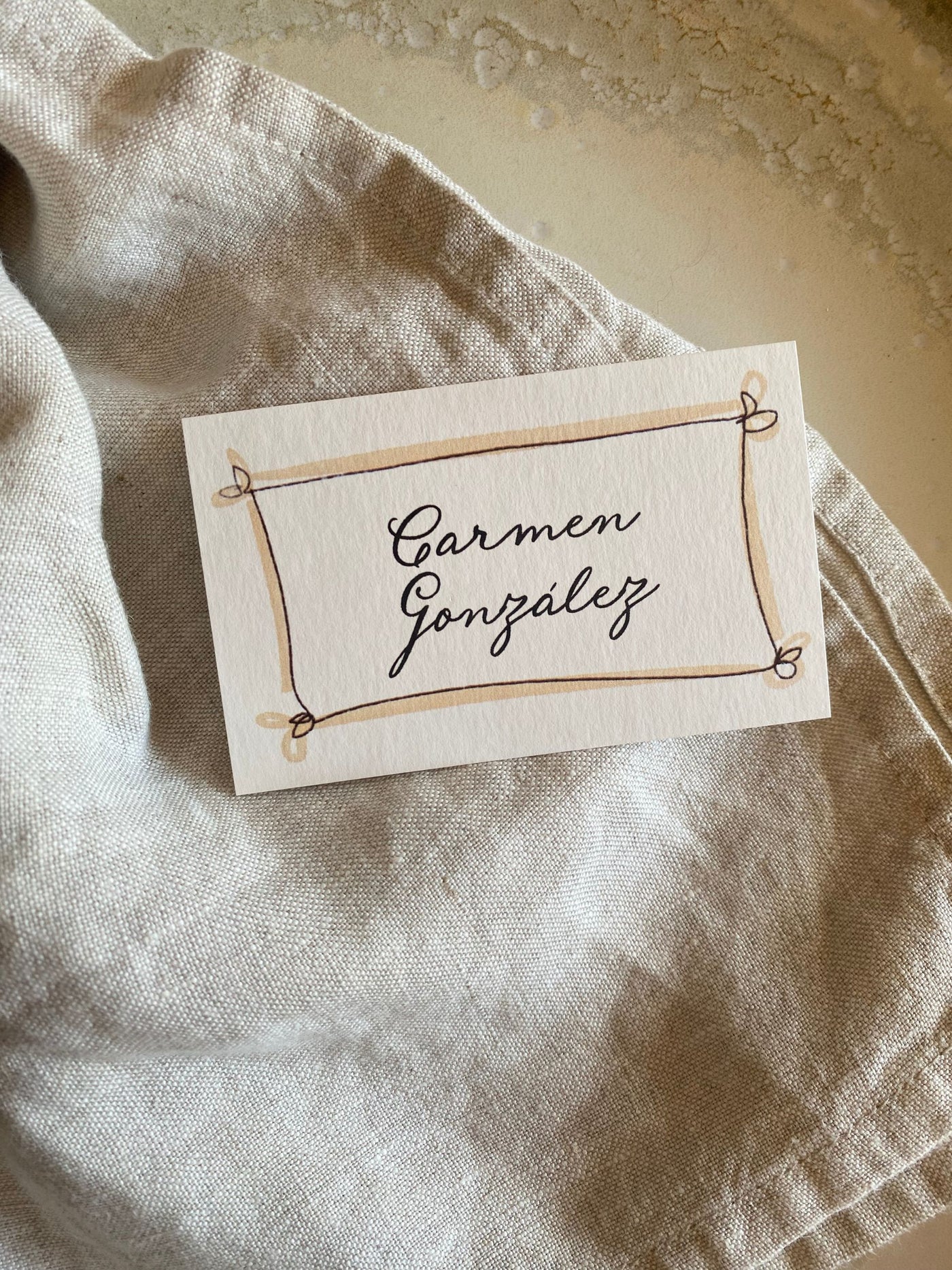 Marcasitios de papel rectangular clásico LAJUAR