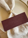 MINUTAS DE PAPEL EN RELIEVE PERSONALIZADAS