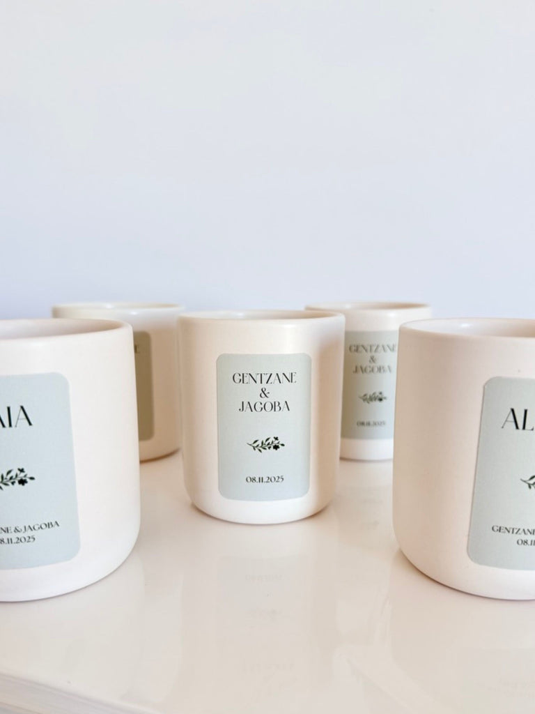 VELA DE CERÁMICA PERSONALIZADA #5