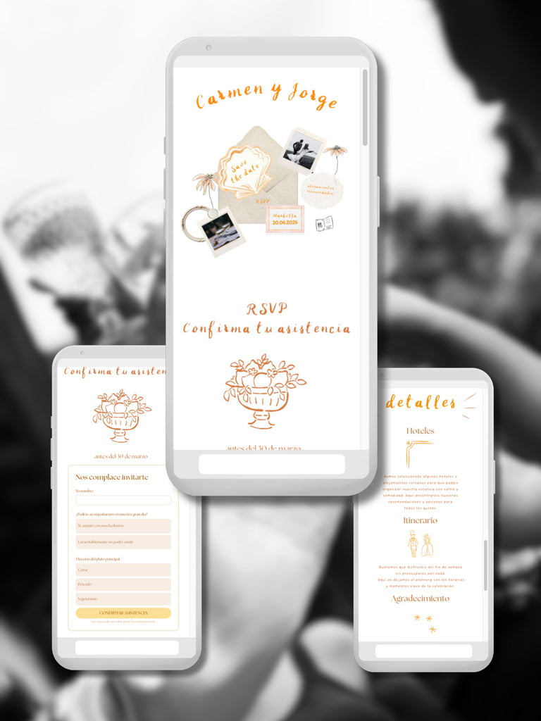 WEB BODA PERSONALIZADA